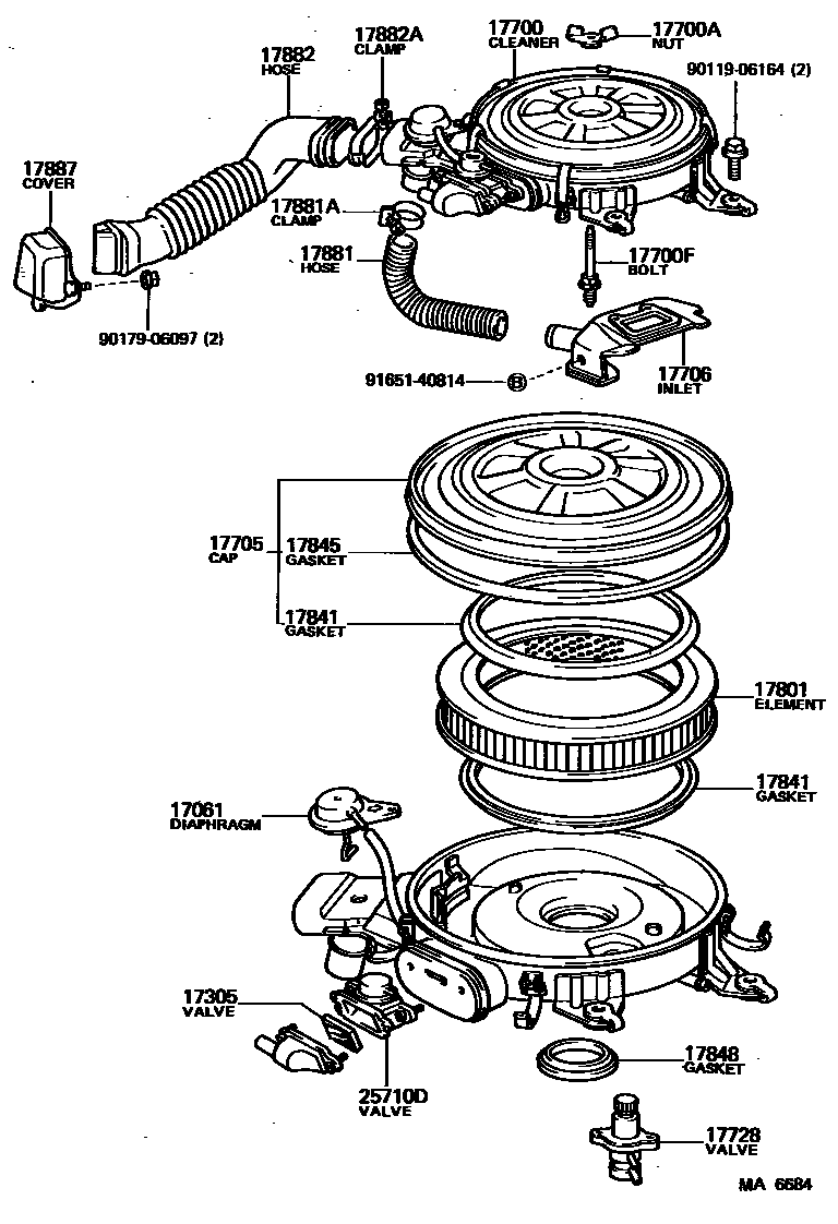 Parts diagram