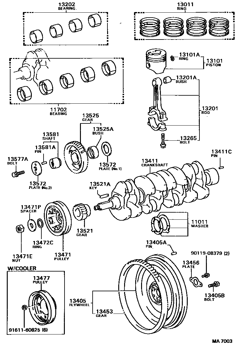 Parts diagram