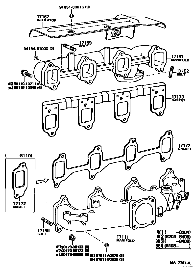 Parts diagram