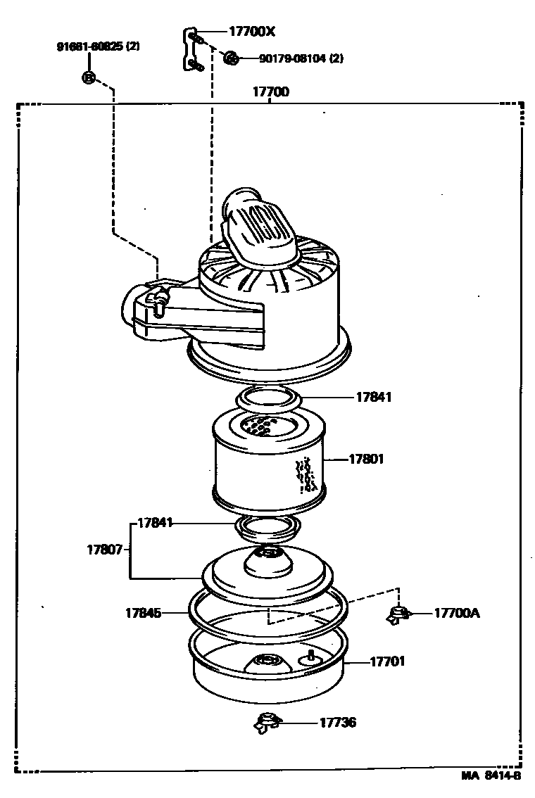 Parts diagram