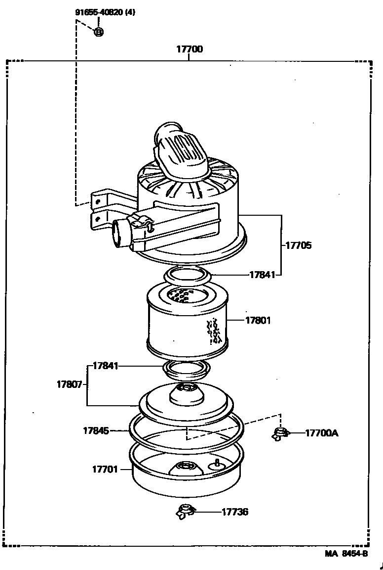 Parts diagram