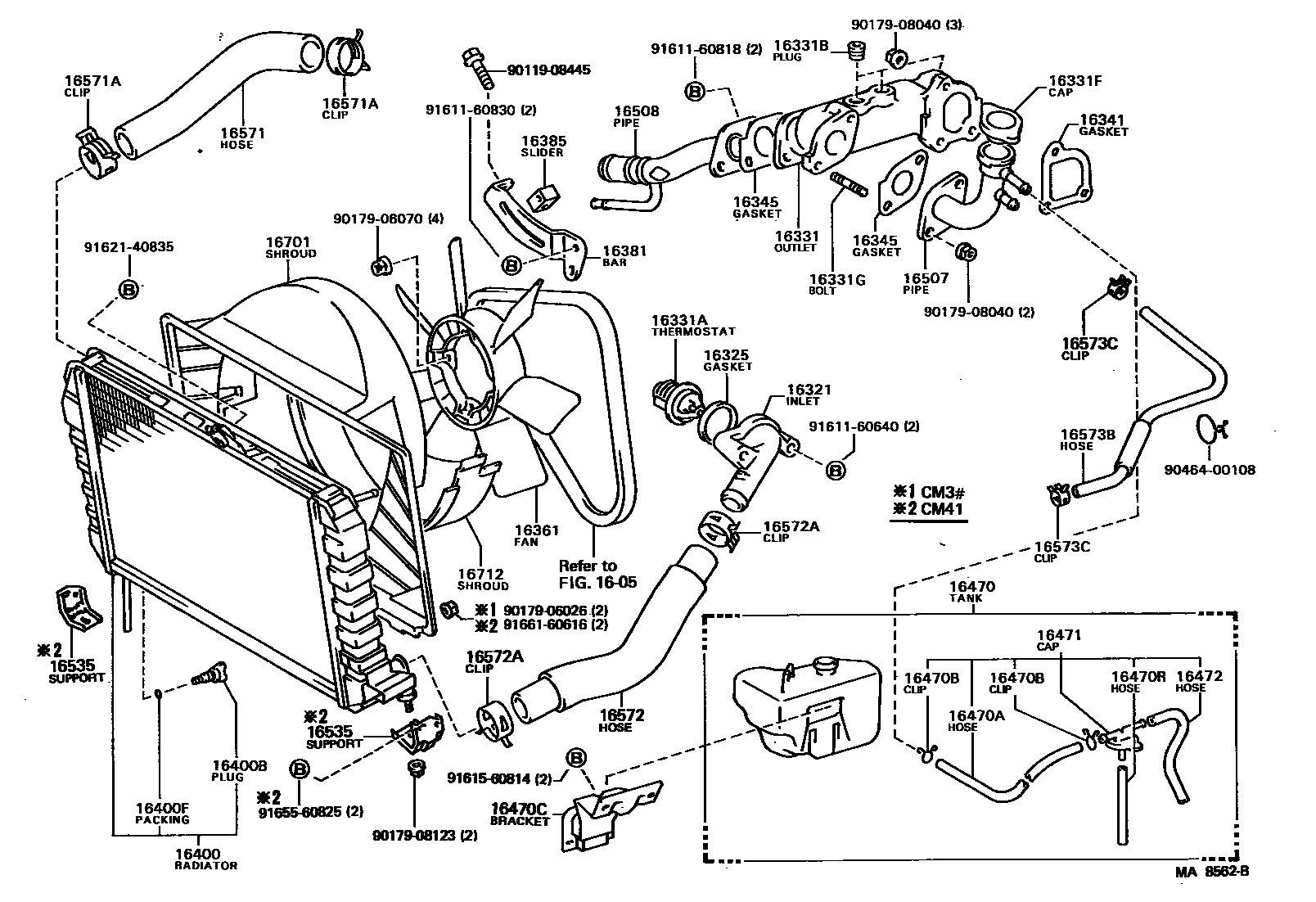 Parts diagram
