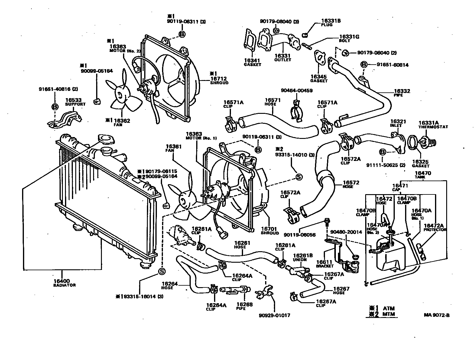 Parts diagram