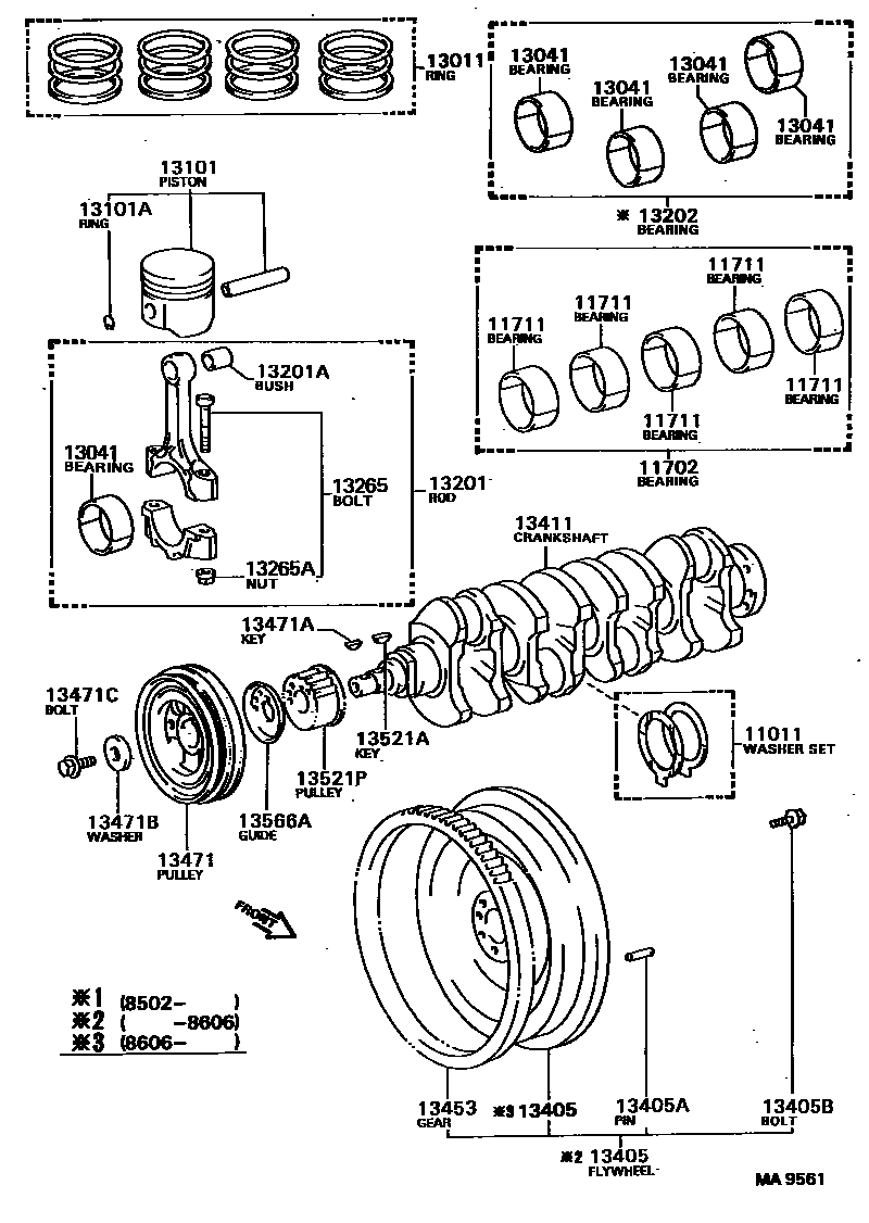 Parts diagram