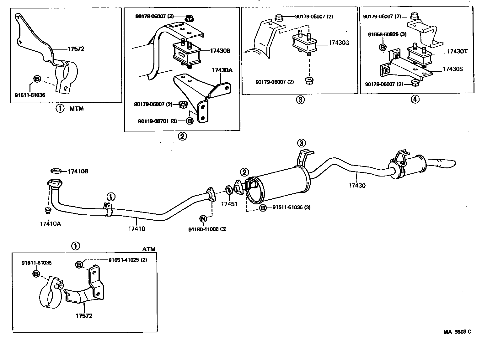 Parts diagram