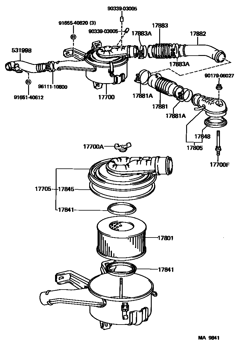 Parts diagram