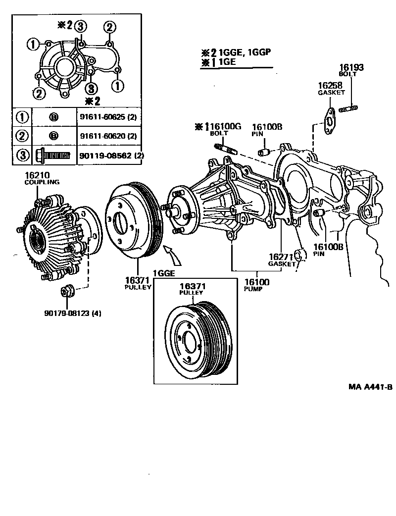 Parts diagram
