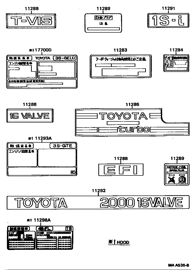 Parts diagram