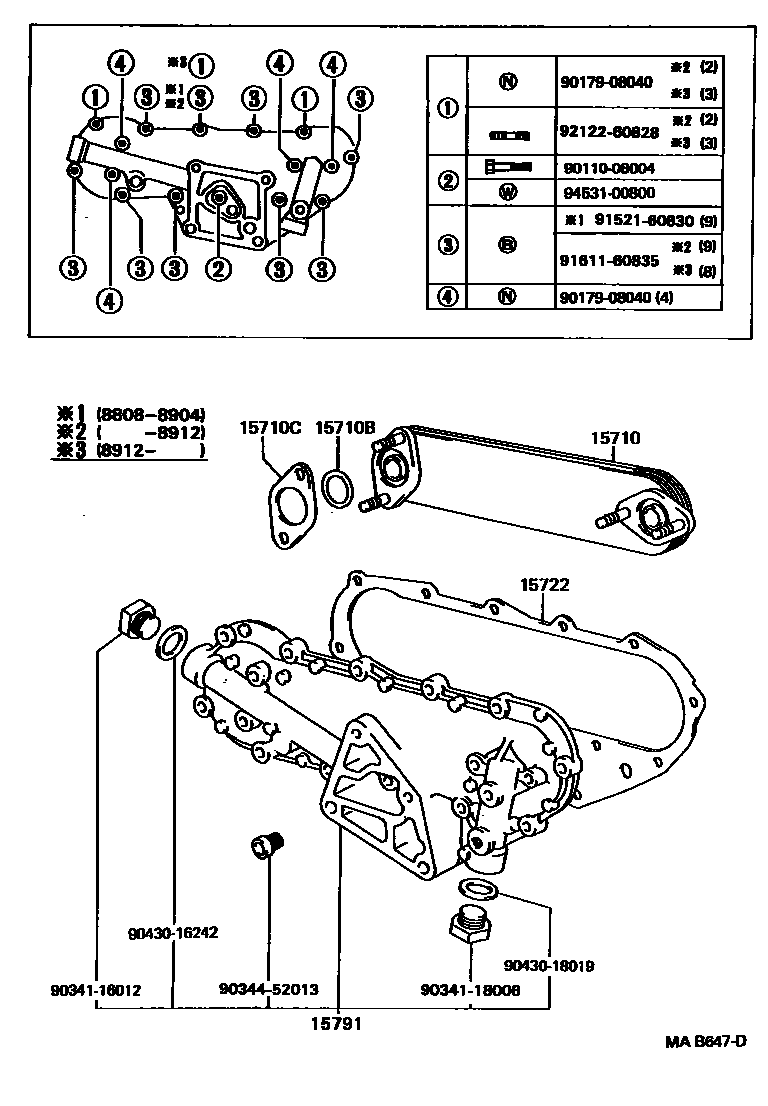 Parts diagram