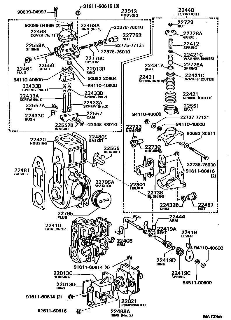 Parts diagram