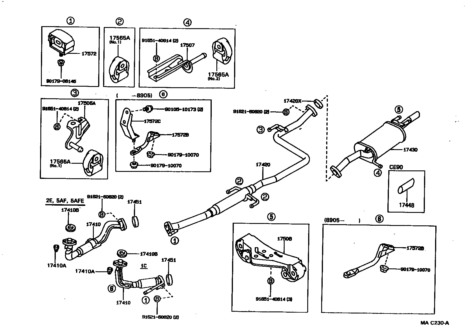 Parts diagram
