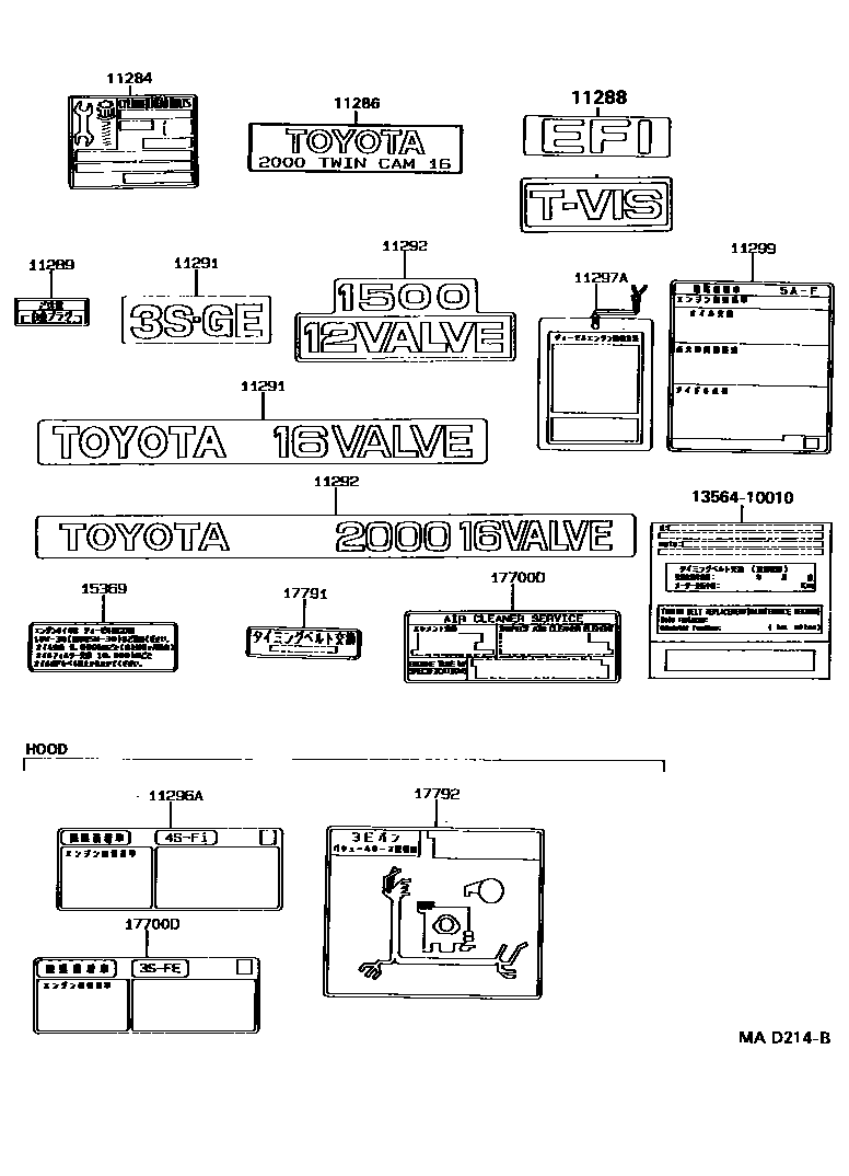 Parts diagram