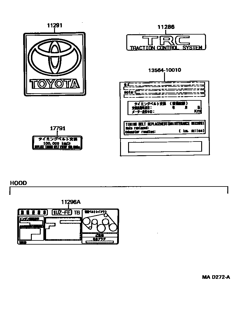 Parts diagram