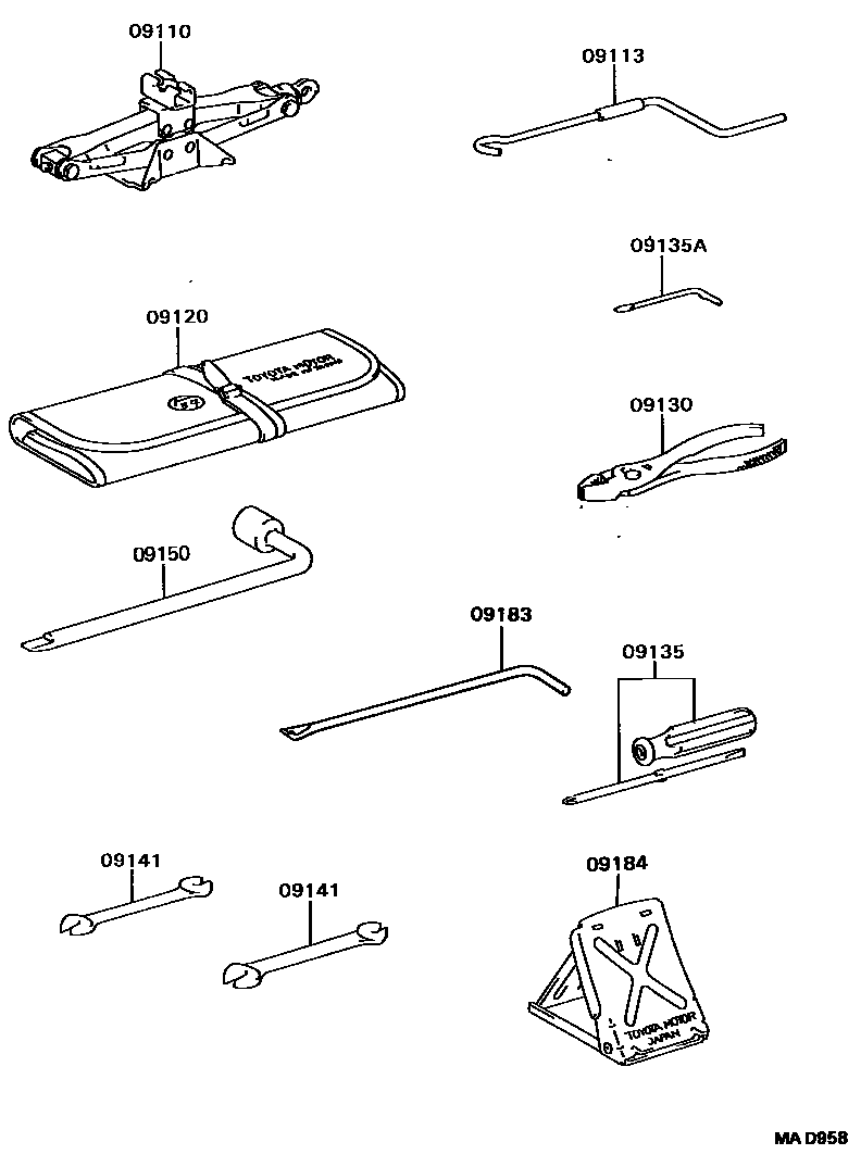 Parts diagram