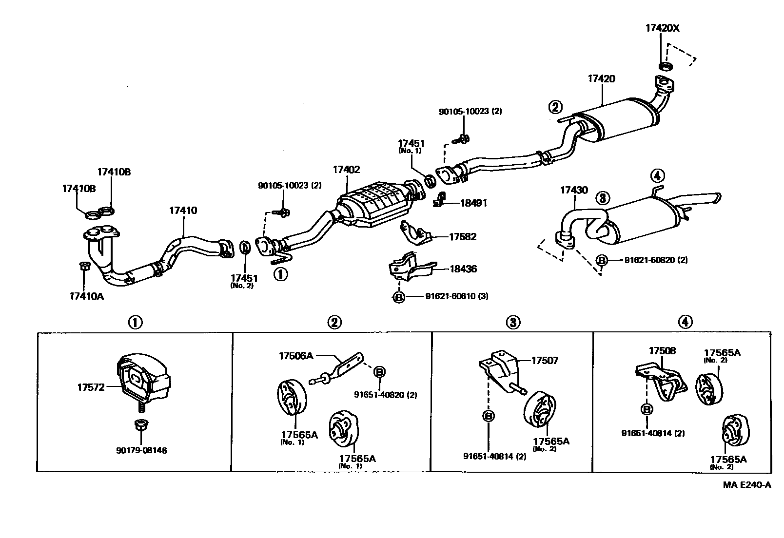 Parts diagram
