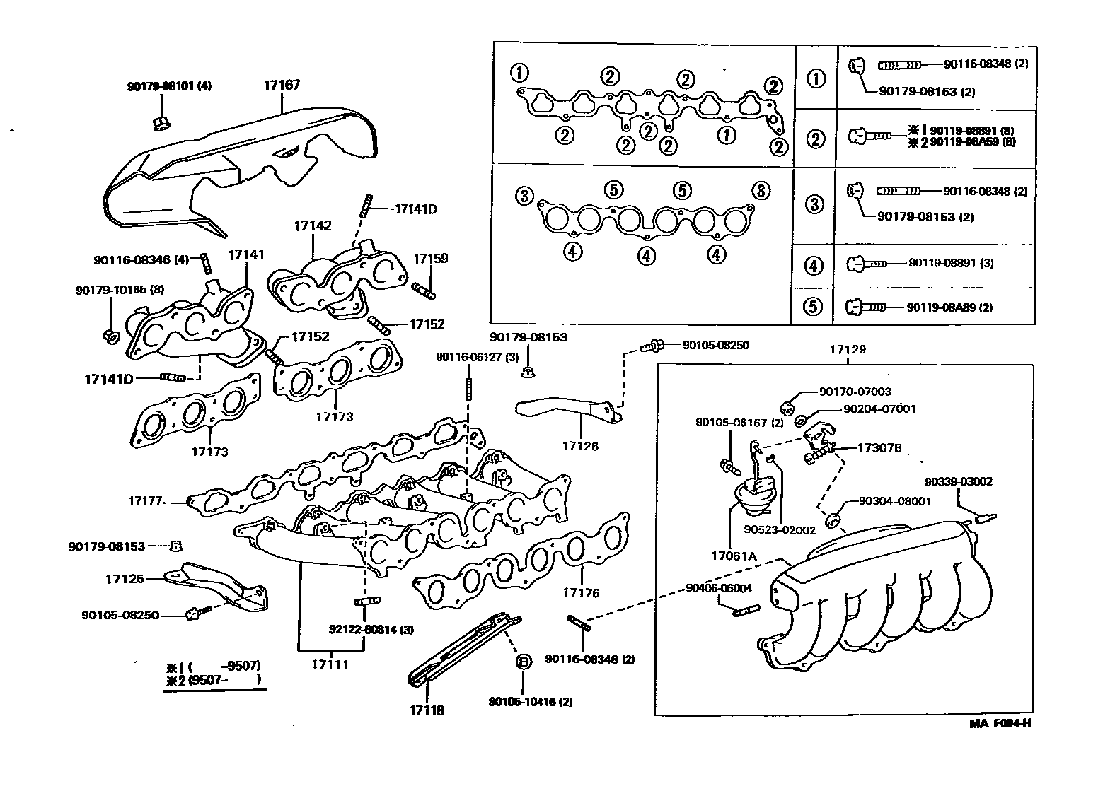 Parts diagram