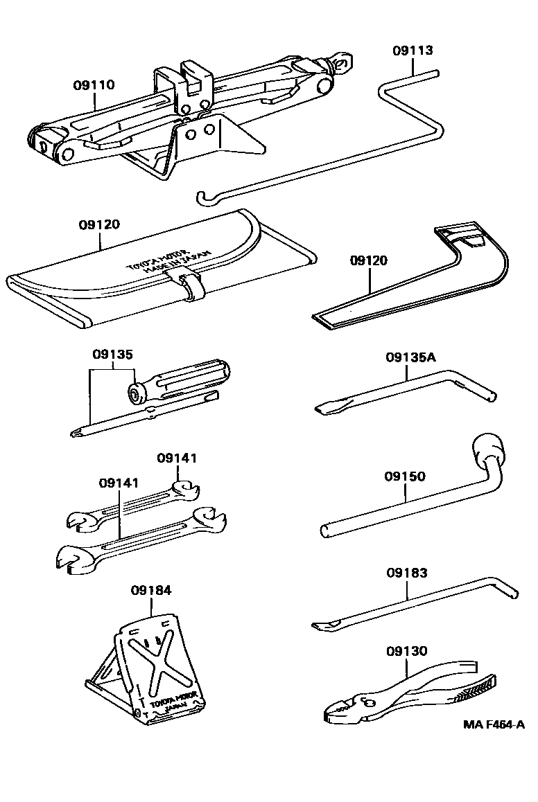 Parts diagram