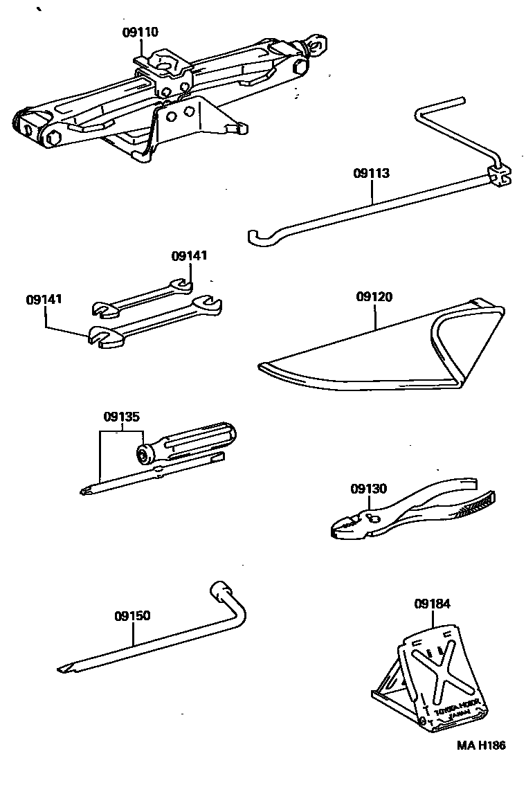 Parts diagram