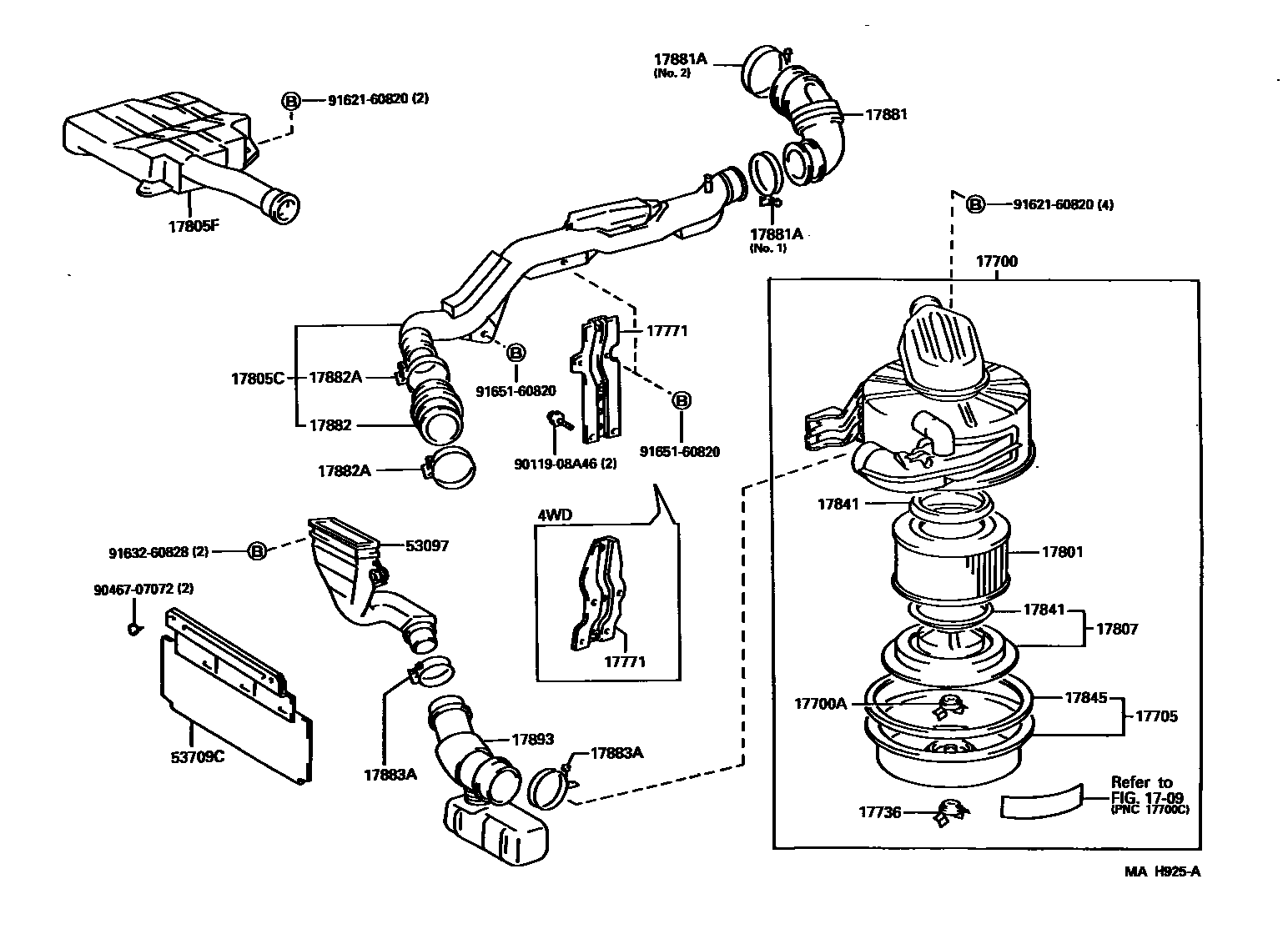Parts diagram