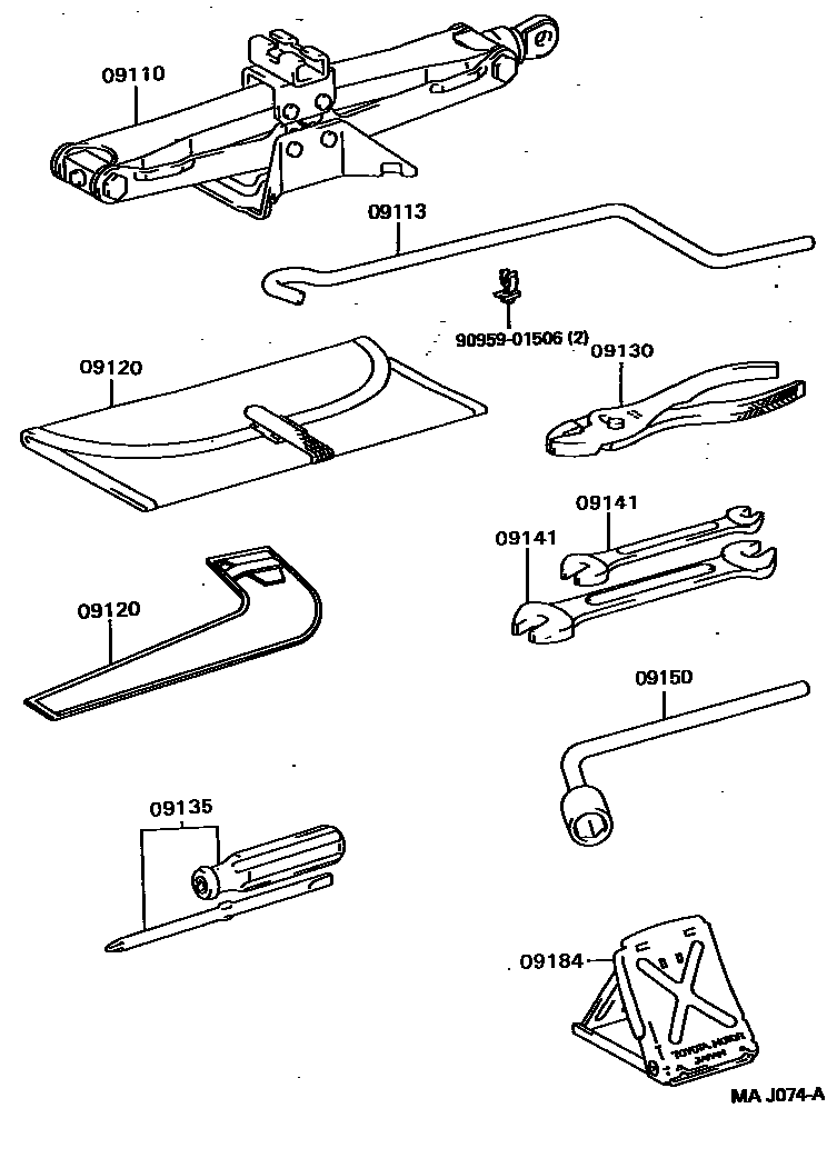 Parts diagram
