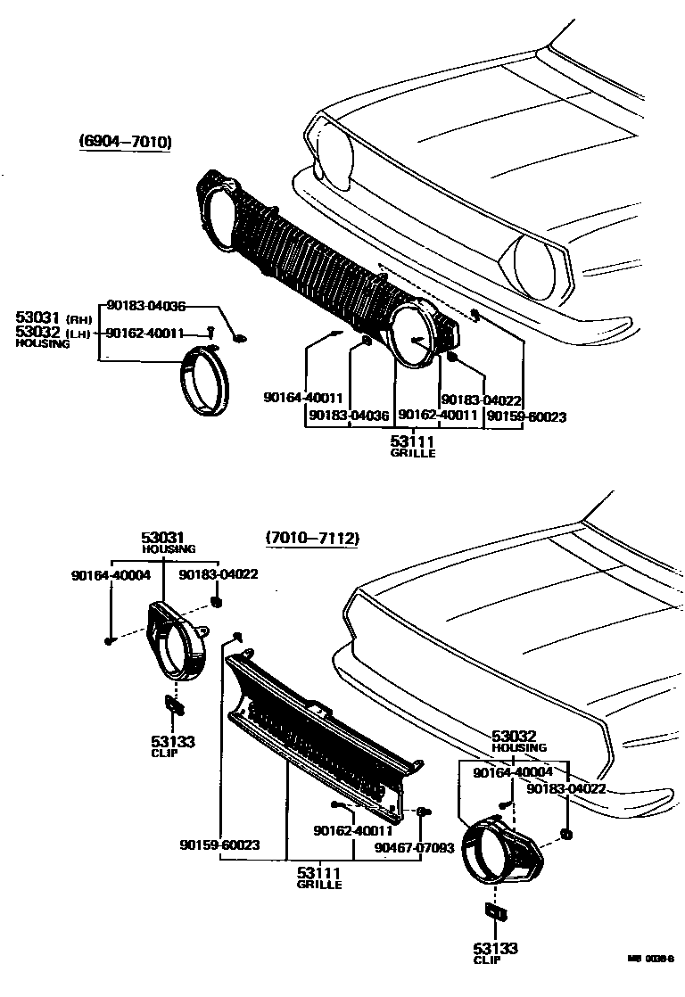 Parts diagram