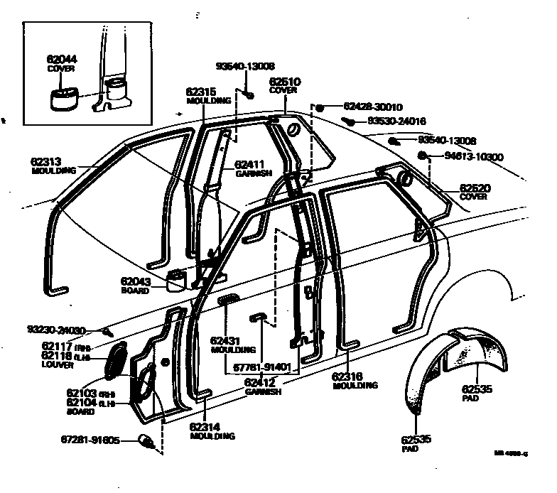 Parts diagram