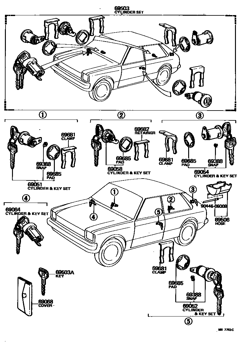 Parts diagram