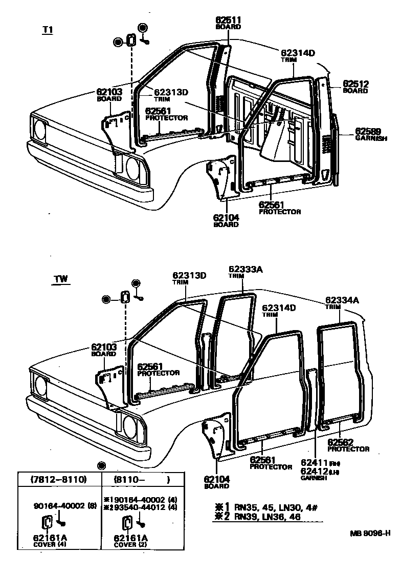 Parts diagram