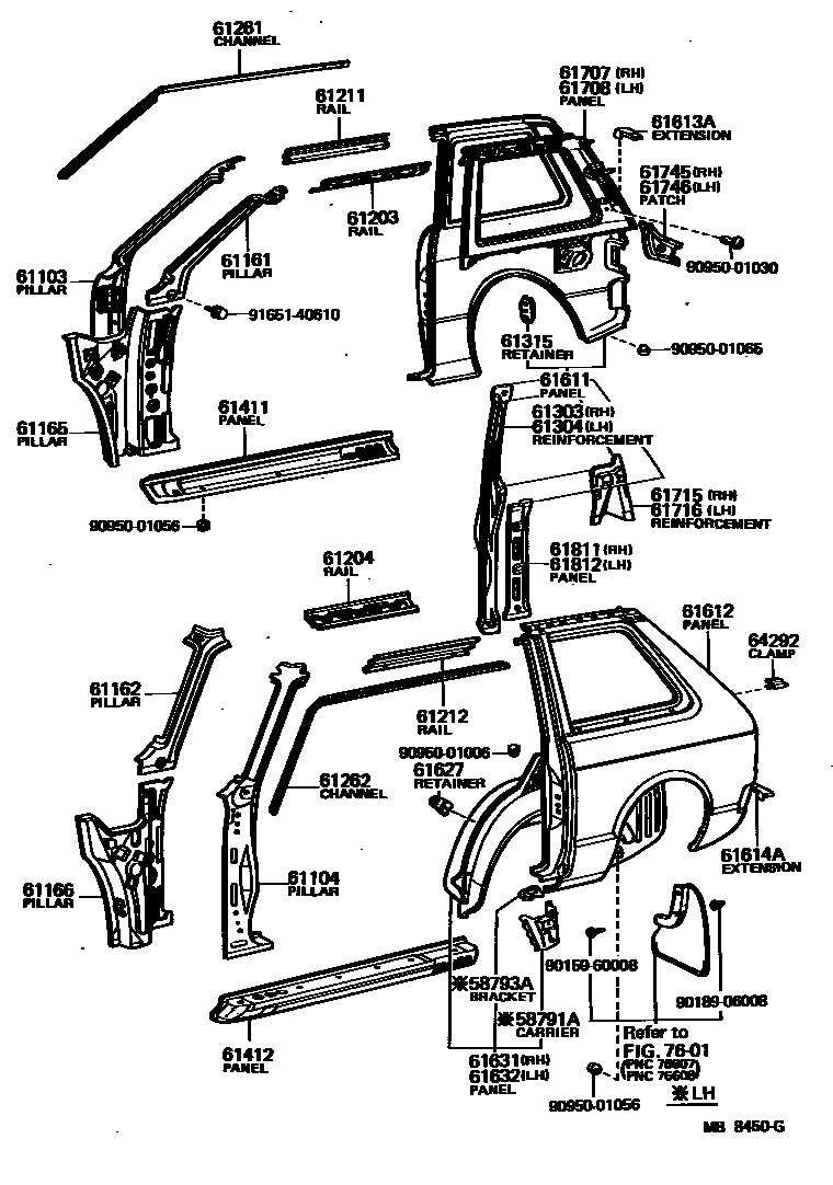 Parts diagram