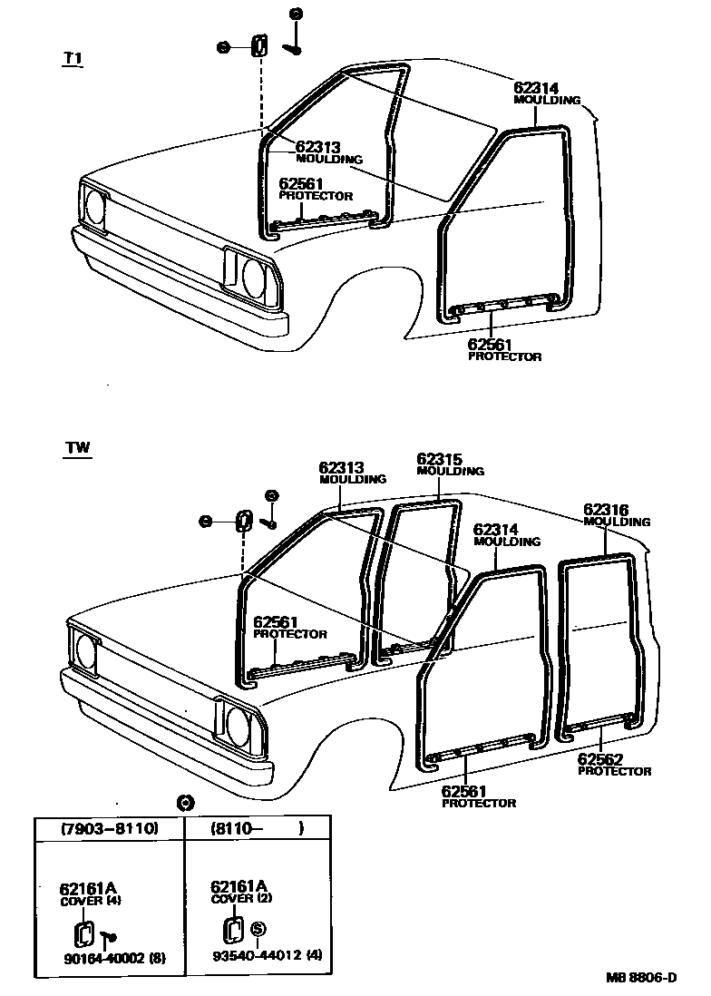 Parts diagram