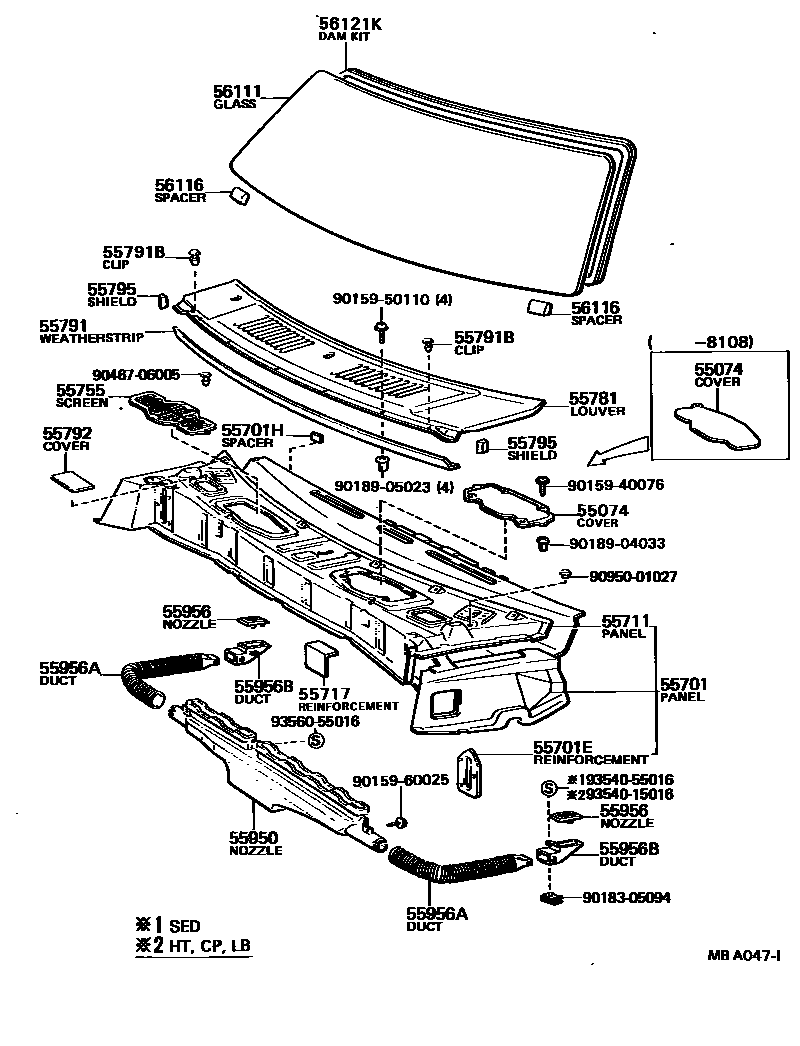 Parts diagram