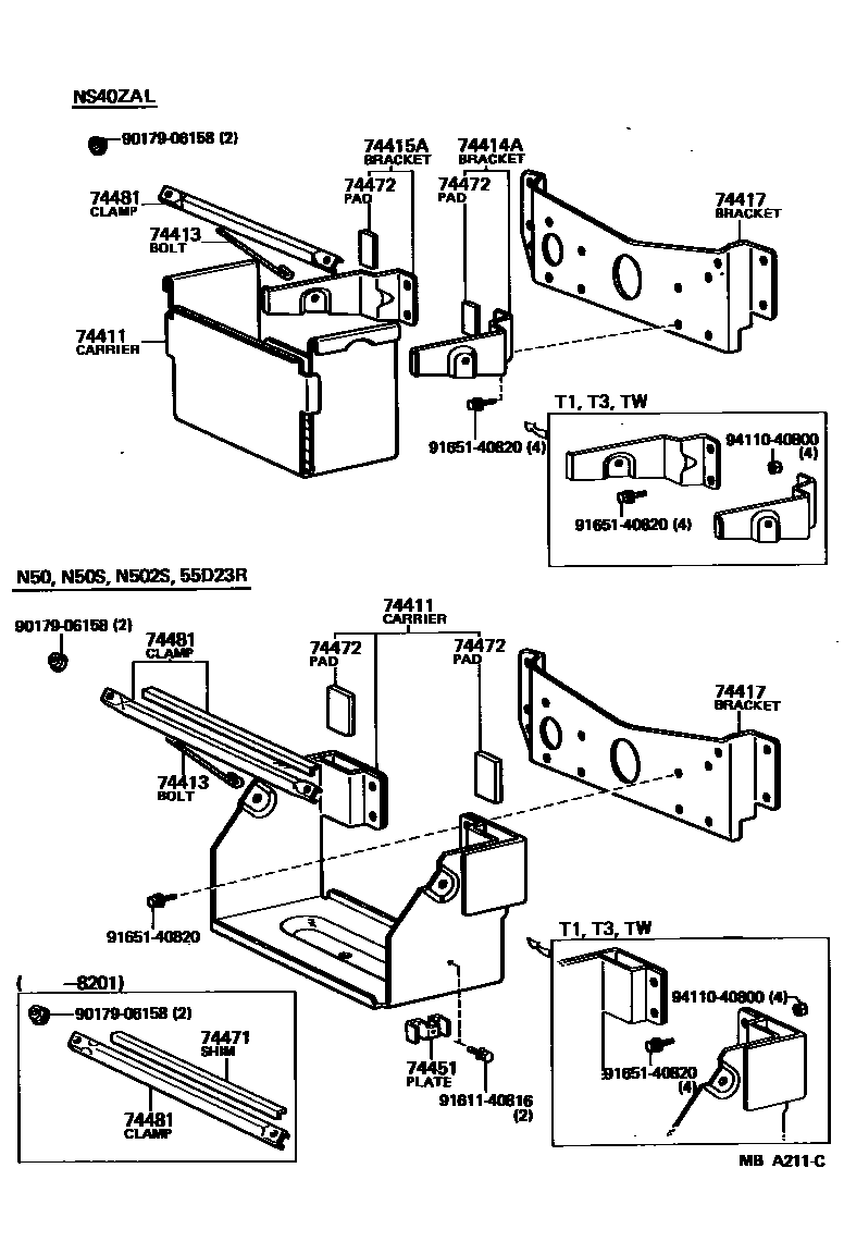 Parts diagram