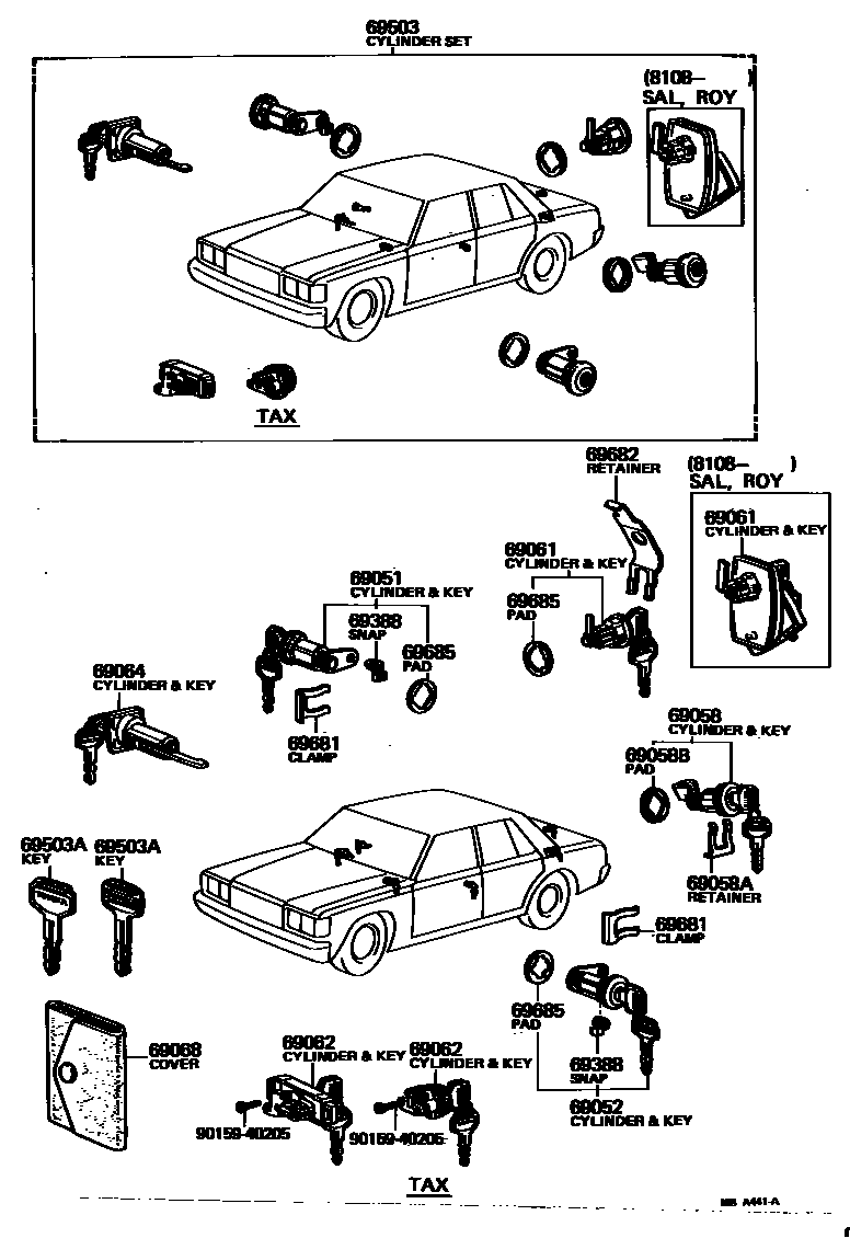 Parts diagram