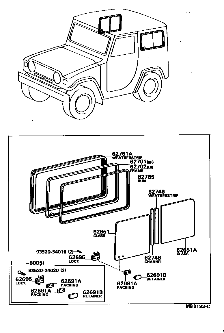 Parts diagram
