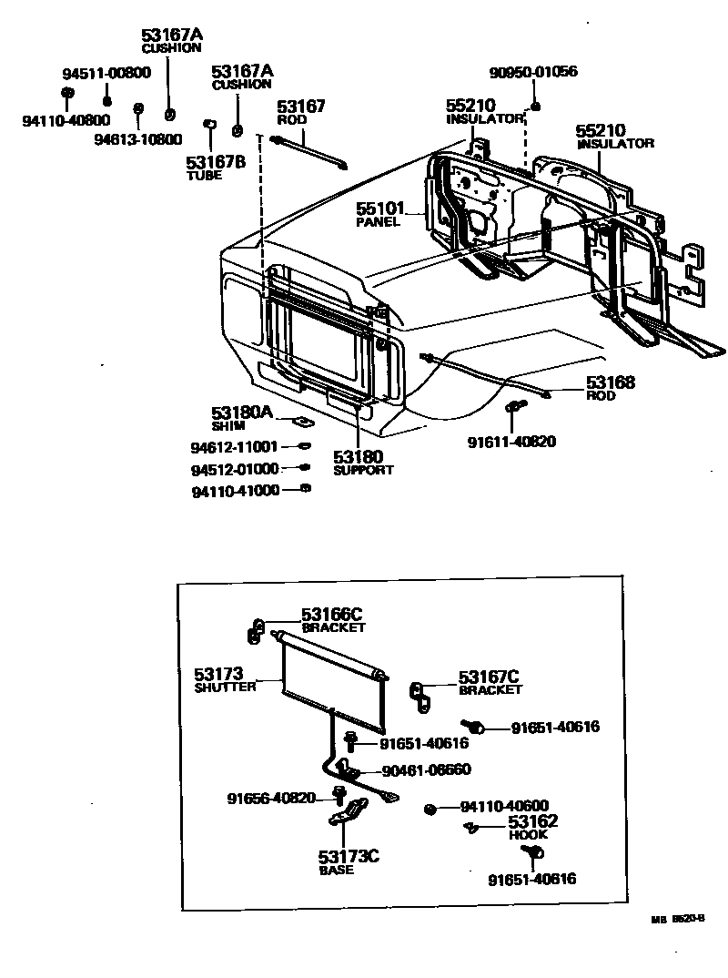 Parts diagram