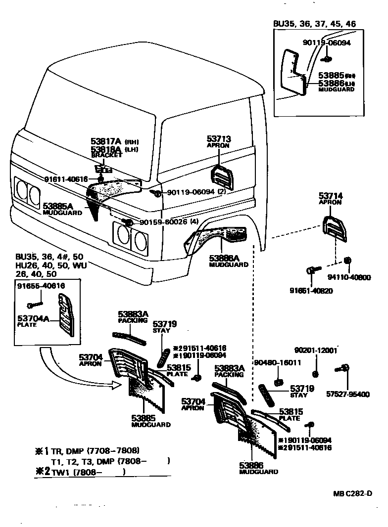 Parts diagram