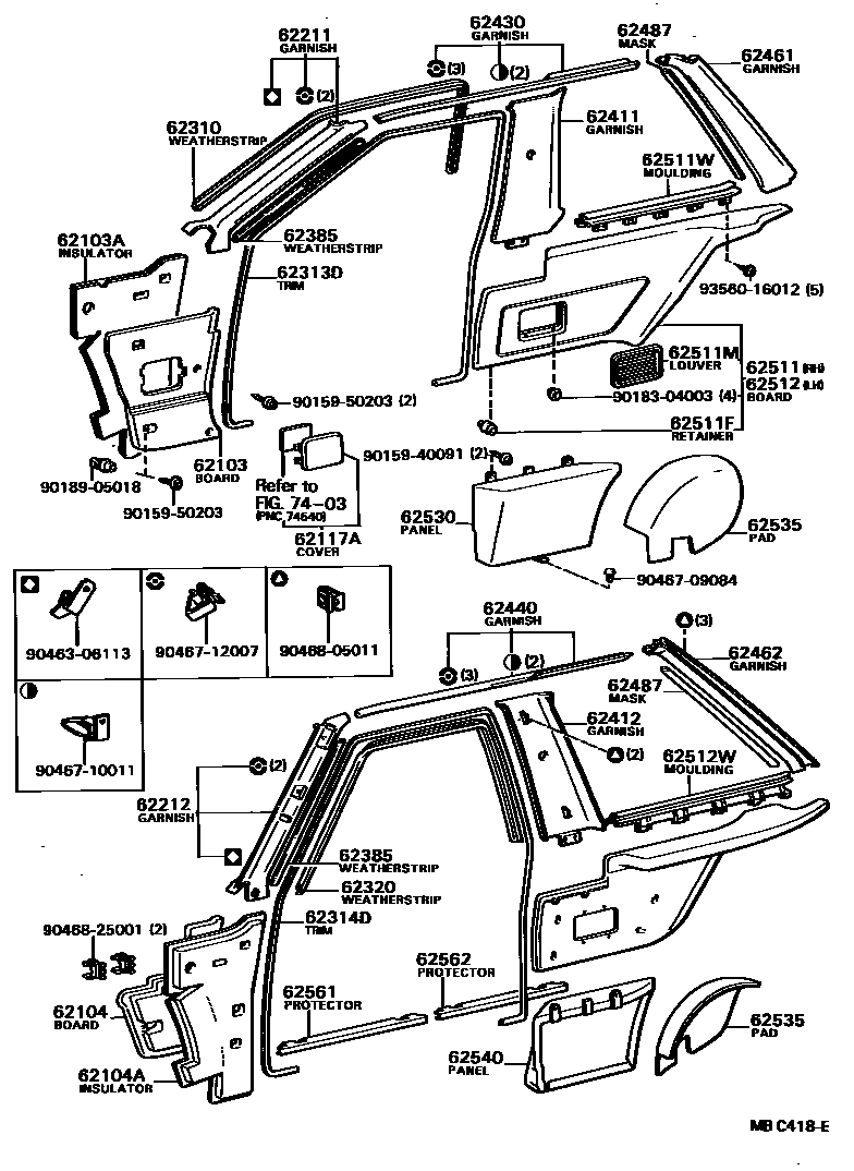 Parts diagram