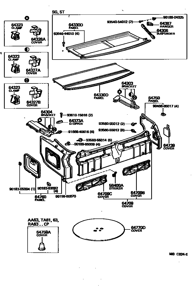 Parts diagram