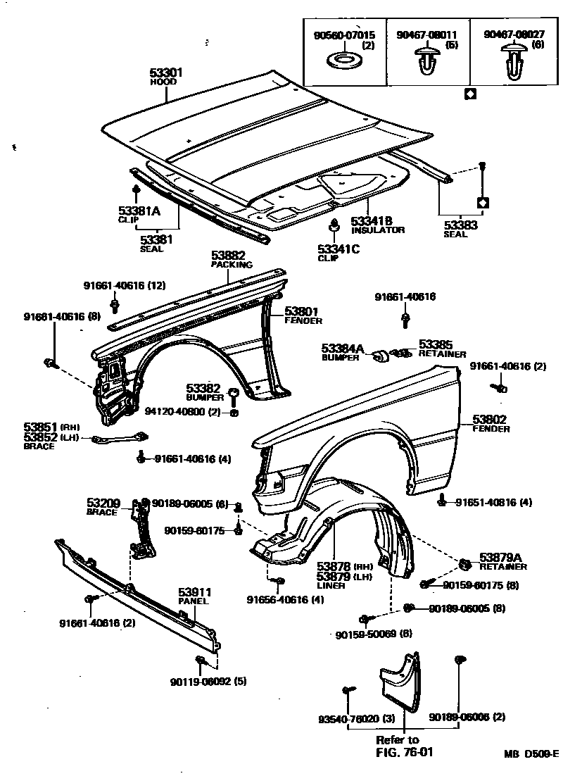 Parts diagram