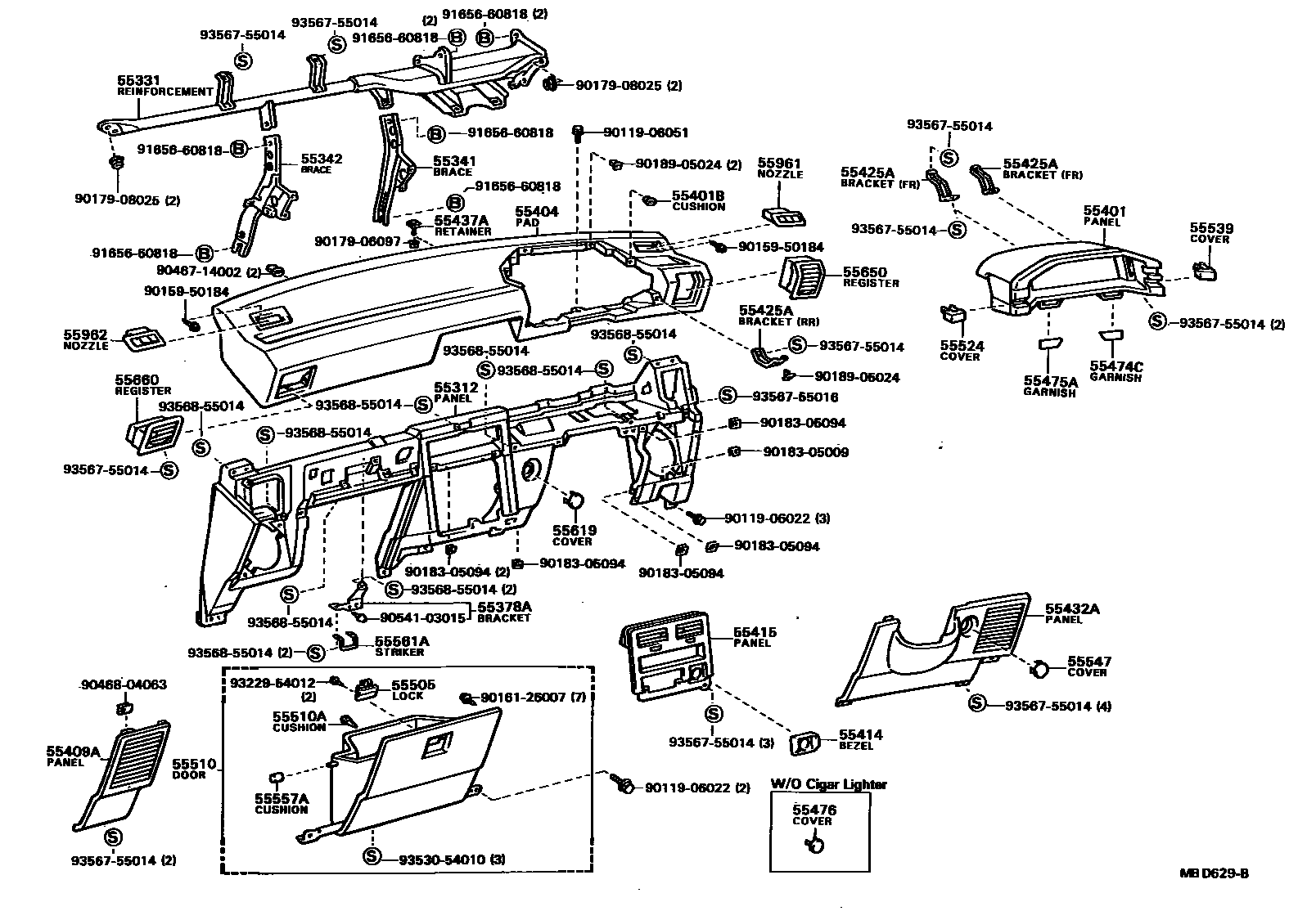Parts diagram