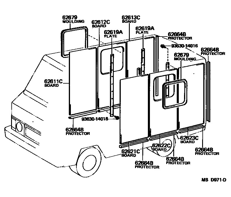 Parts diagram