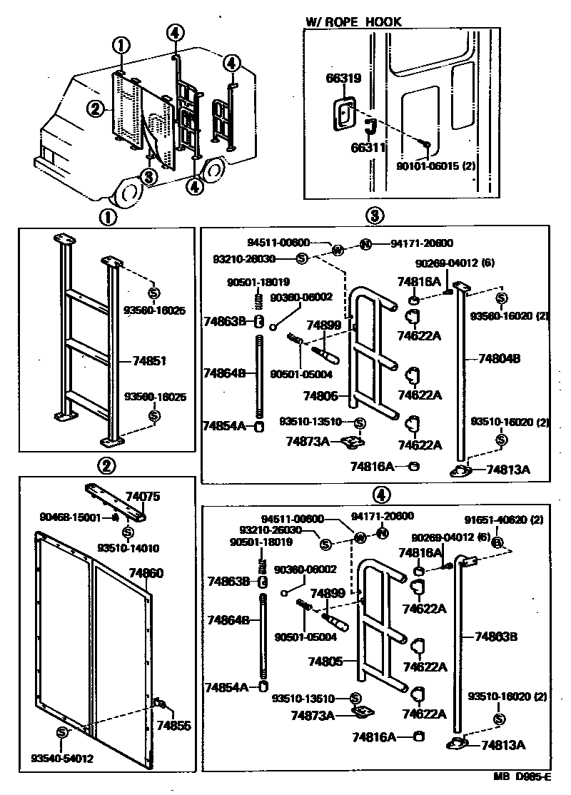 Parts diagram