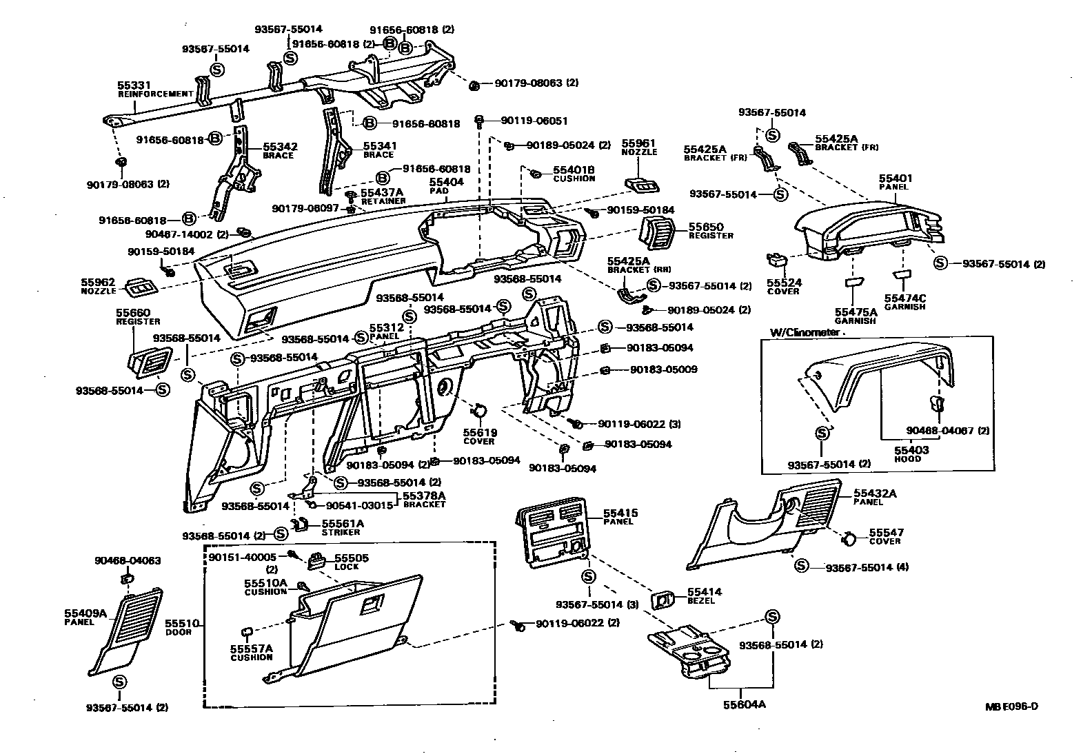 Parts diagram