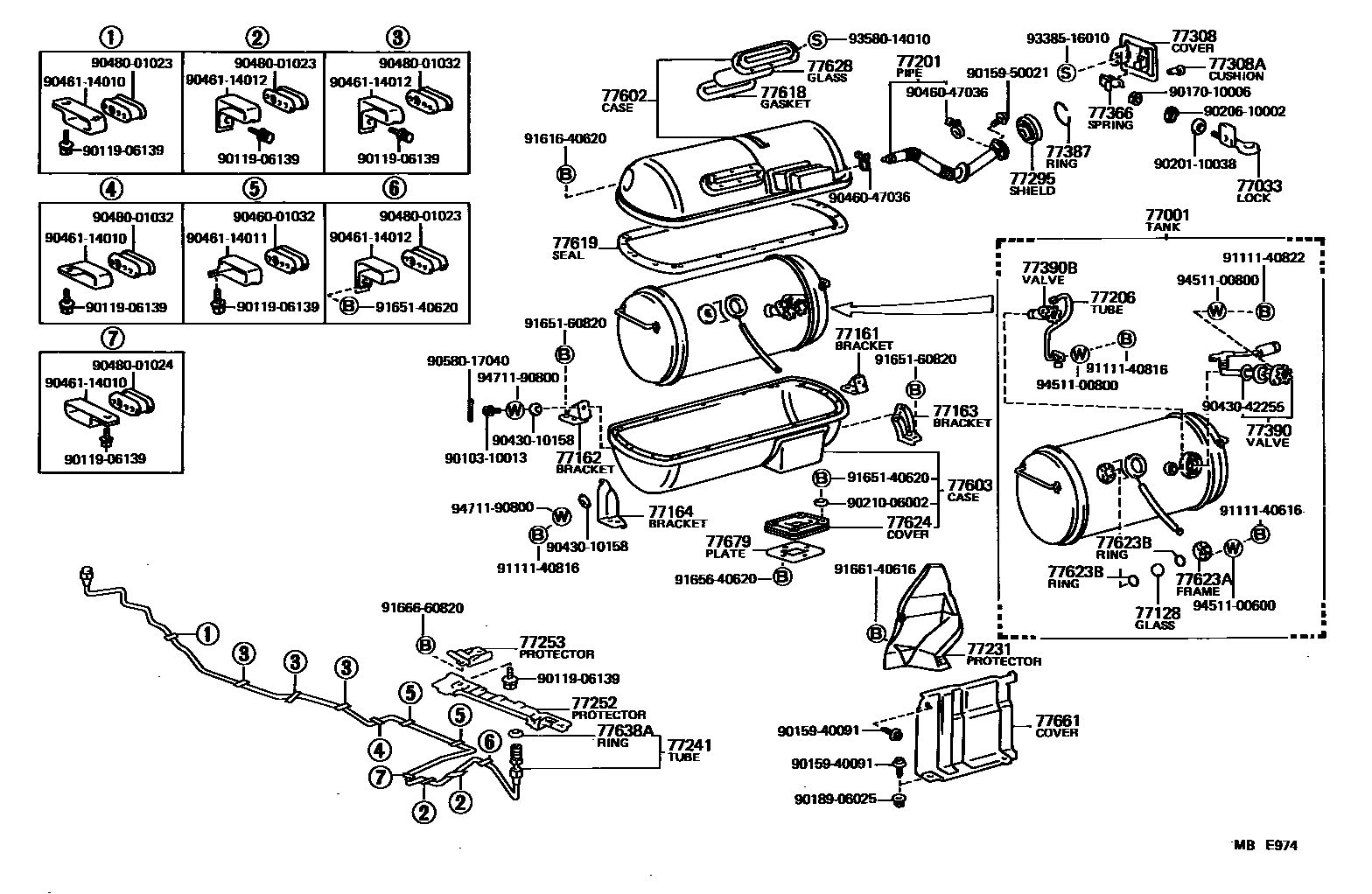 Parts diagram