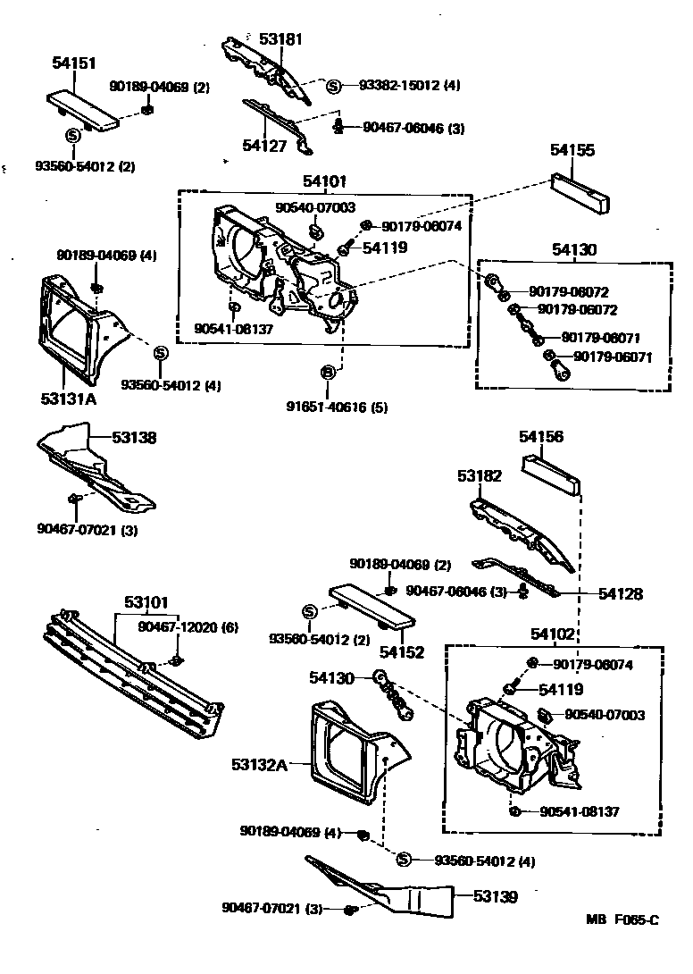 Parts diagram