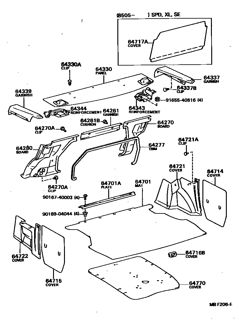 Parts diagram