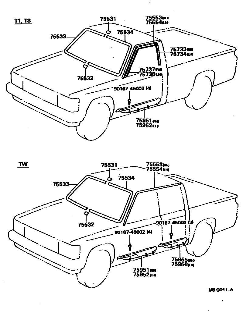 Parts diagram