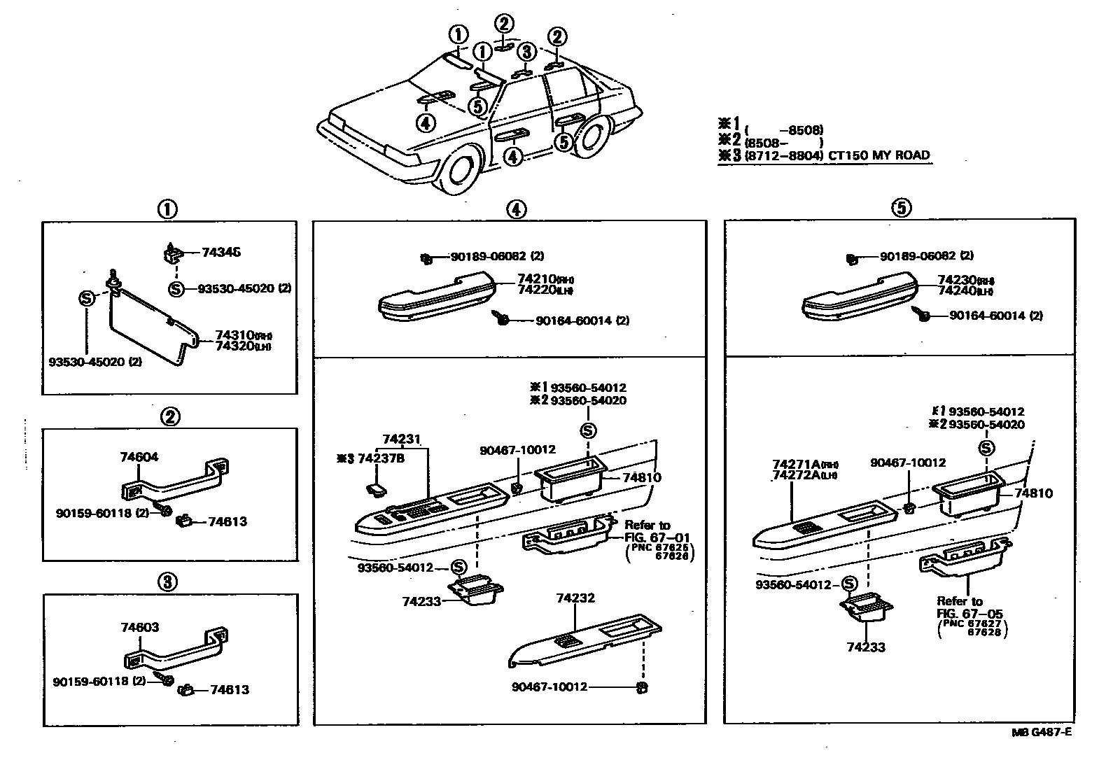 Parts diagram