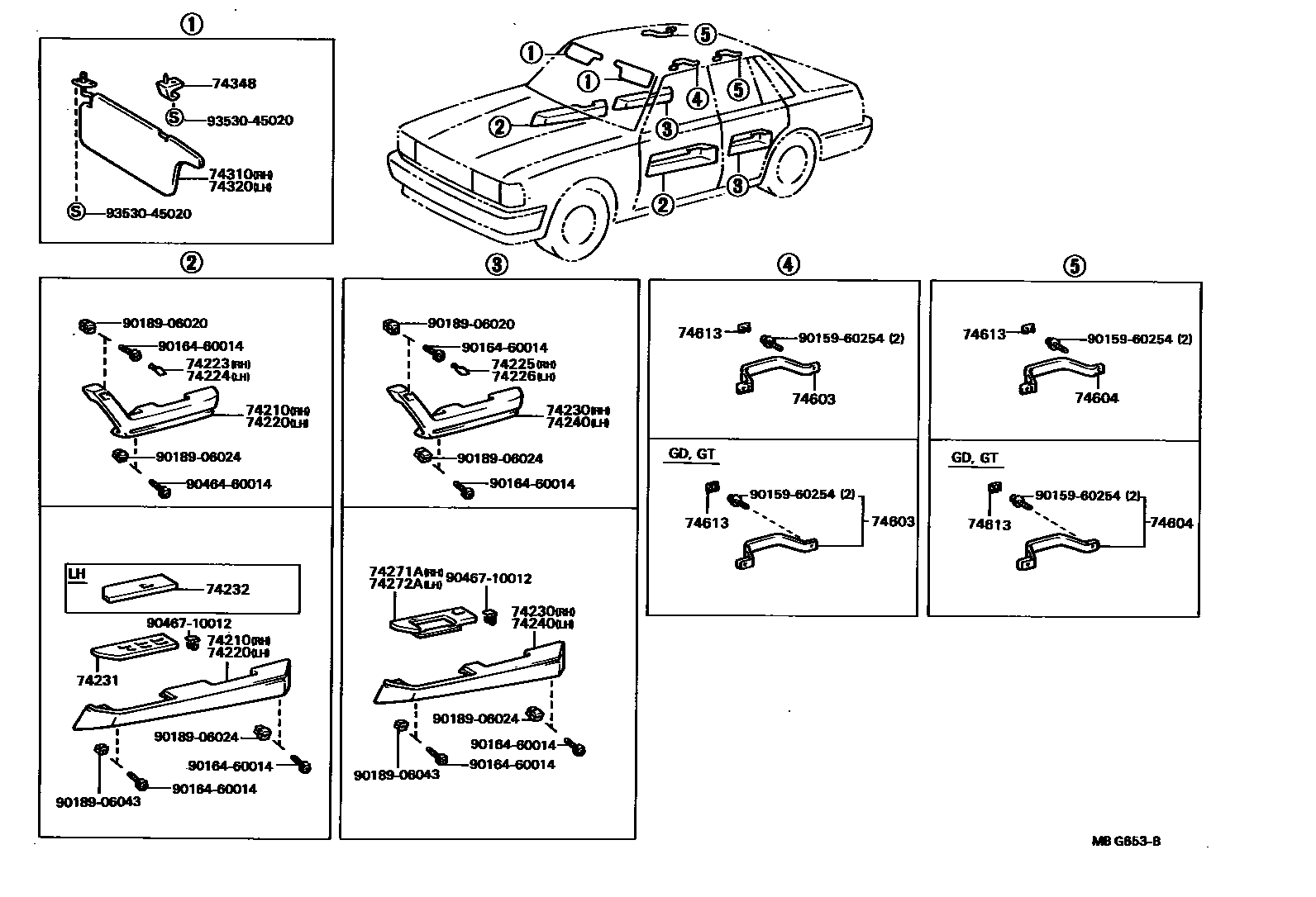 Parts diagram