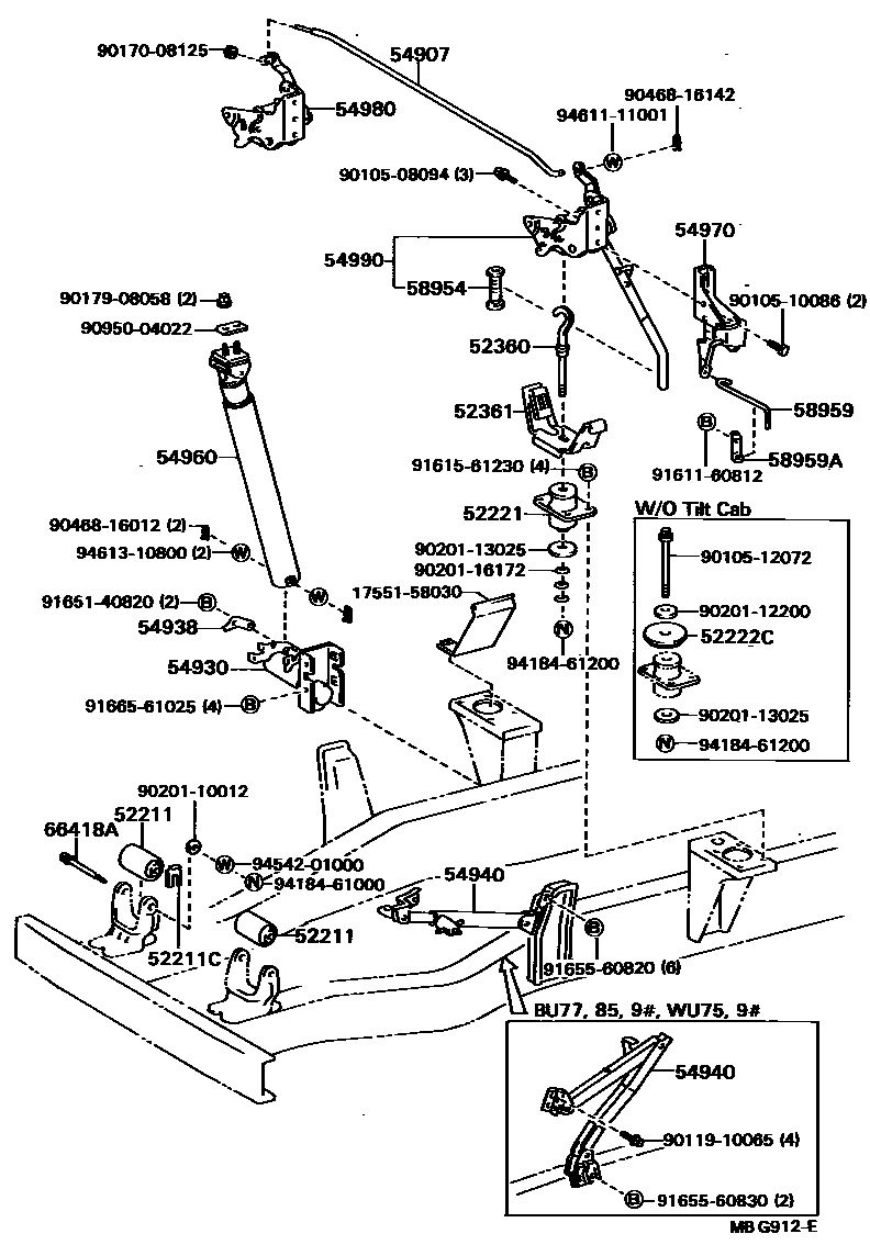 Parts diagram